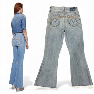 MOTHER The Super Cruiser The Jean Jeanie size 26 EUC **PETITE CUT HEM 25” inseam